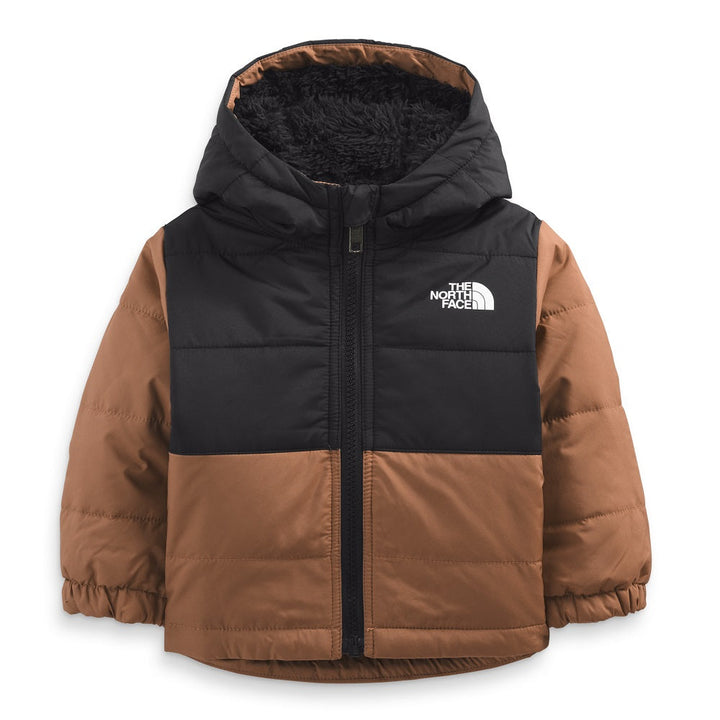The North Face Baby Reversible Mount Chimbo Jacket (Toasted Brown) - FINAL SALE-Apparel-The North Face--babyandme.ca