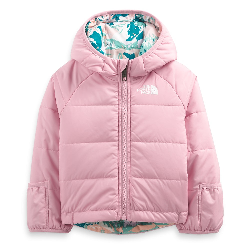 The North Face Baby Reversible Perrito Jacket (Cameo Pink) - FINAL SALE-Apparel-The North Face--babyandme.ca