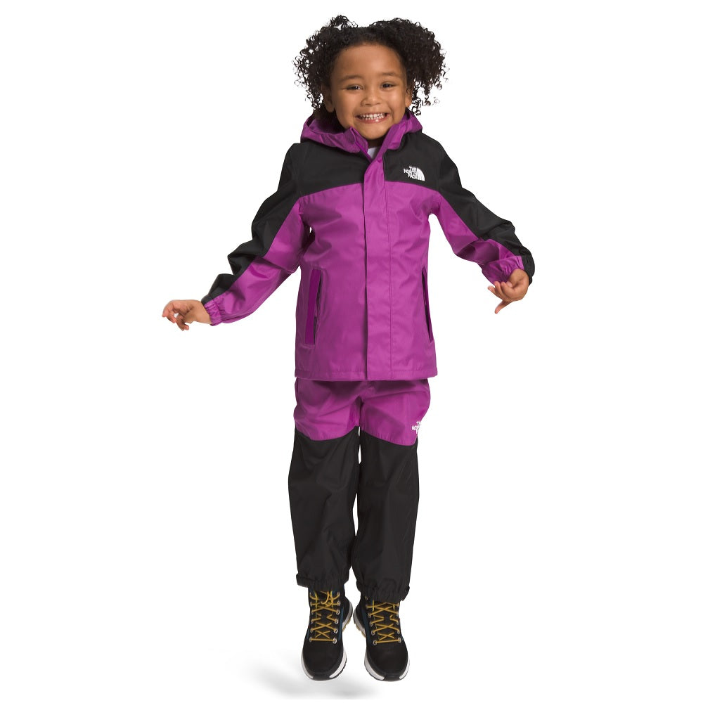 The North Face Kids' Antora Rain Jacket (Purple Cactus Flower)-Apparel-The North Face--babyandme.ca