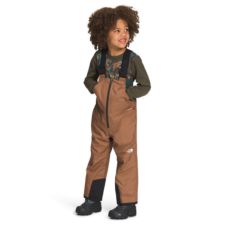 The North Face Kids Freedom Insulated Bib (Toasted Brown) - FINAL SALE-Apparel-The North Face--babyandme.ca