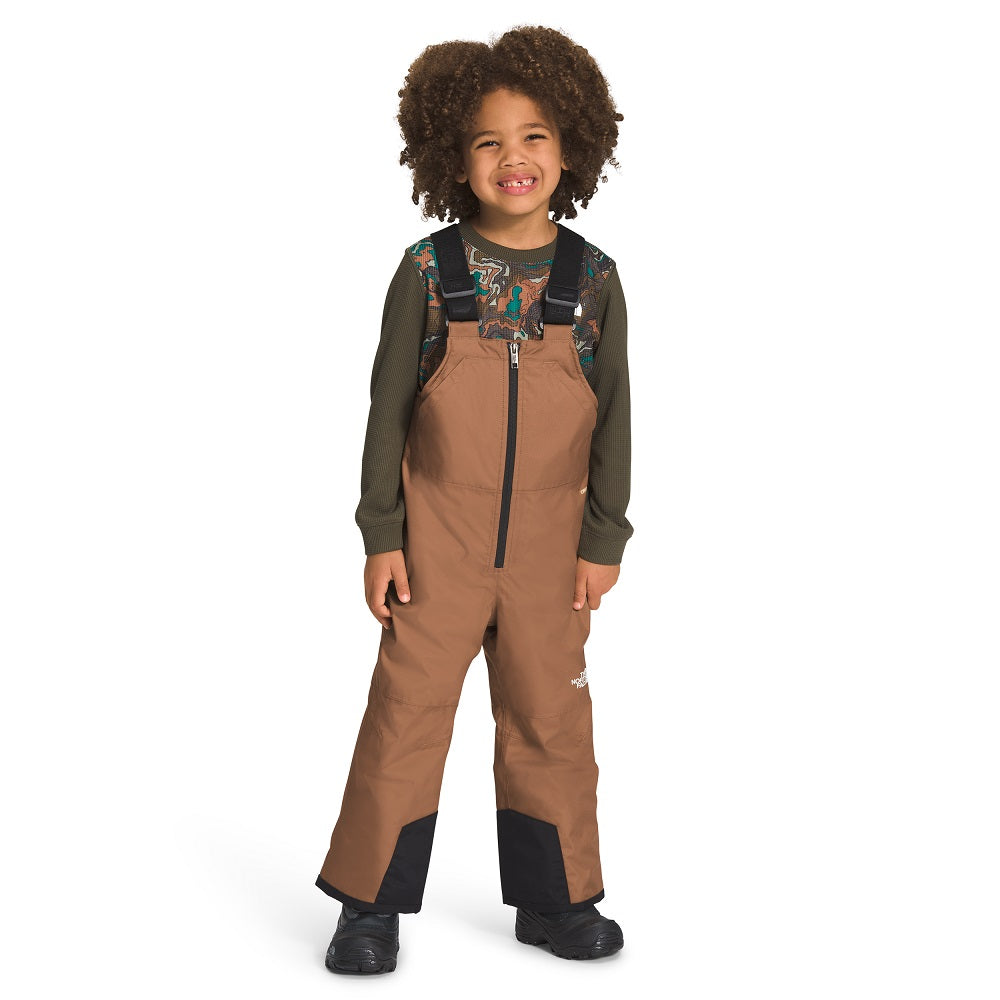 The North Face Kids Freedom Insulated Bib (Toasted Brown) - FINAL SALE-Apparel-The North Face--babyandme.ca