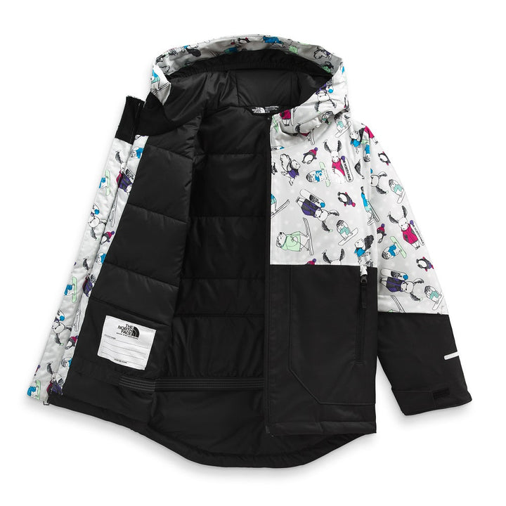 The North Face Kids Freedom Insulated Jacket (Tin Grey Winter Critters Print) - FINAL SALE-Apparel-The North Face--babyandme.ca