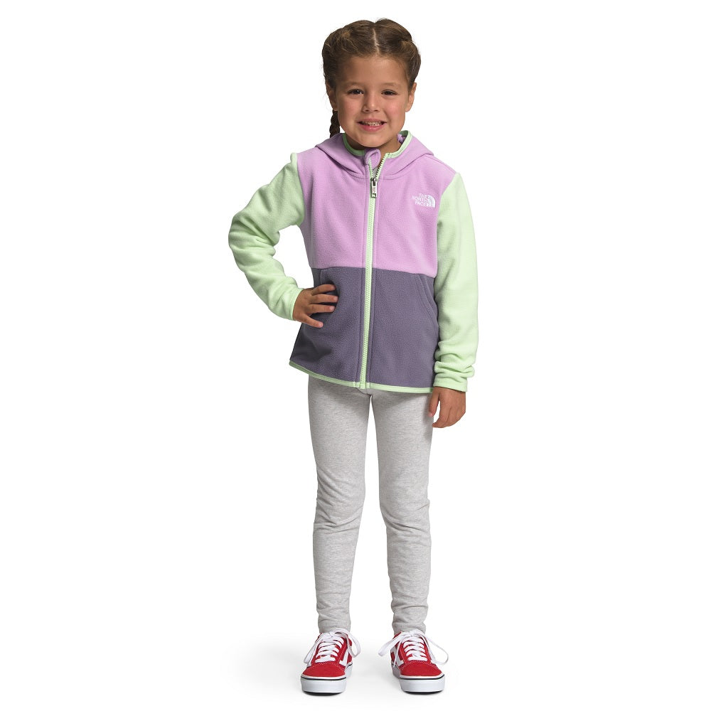The North Face Kids Glacier Full-Zip Hoodie (Lupine)-Apparel-The North Face--babyandme.ca