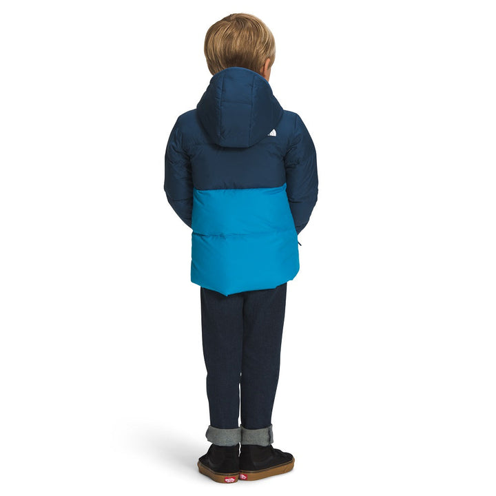 The North Face Kids North Down Hooded Jacket (Shady Blue) - FINAL SALE-Apparel-The North Face--babyandme.ca