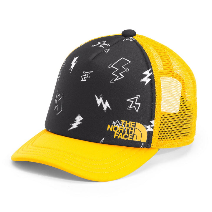 The North Face Littles Trucker Hat (TNF Black Thunder Bolts Print)-Apparel-The North Face--babyandme.ca
