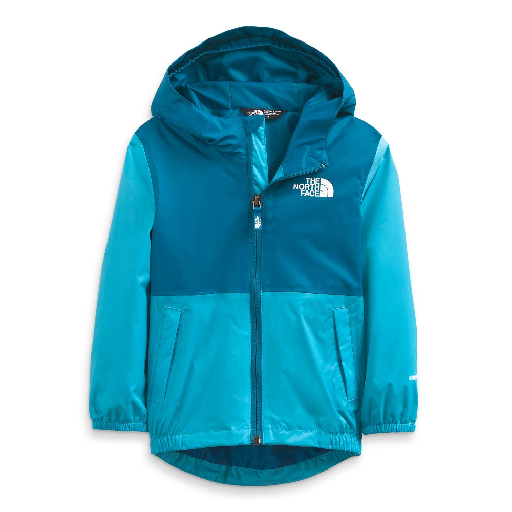 The North Face Toddler Zipline Rain Jacket (Banff Blue)-Apparel-The North Face--babyandme.ca