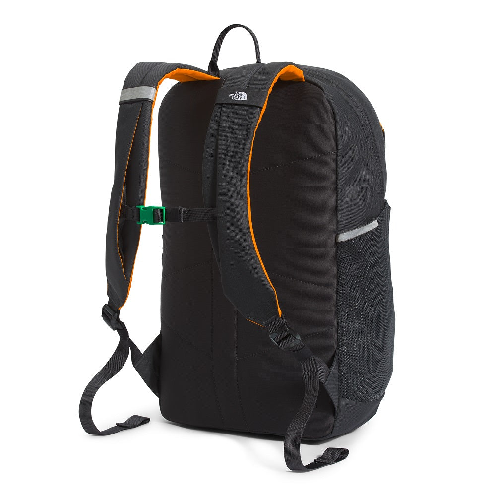 The North Face Youth Court Jester Backpack (Asphalt Grey/Cone Orange)-Apparel-The North Face-031316 AC-babyandme.ca