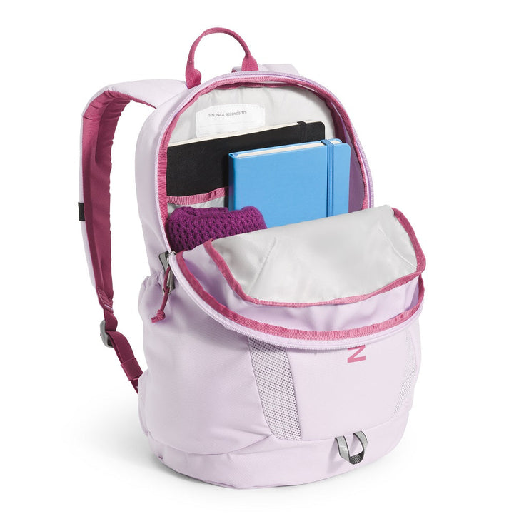 The North Face Youth Mini Recon Backpack (Lavender Fog/Red Violet)-Apparel-The North Face-031318 LR-babyandme.ca