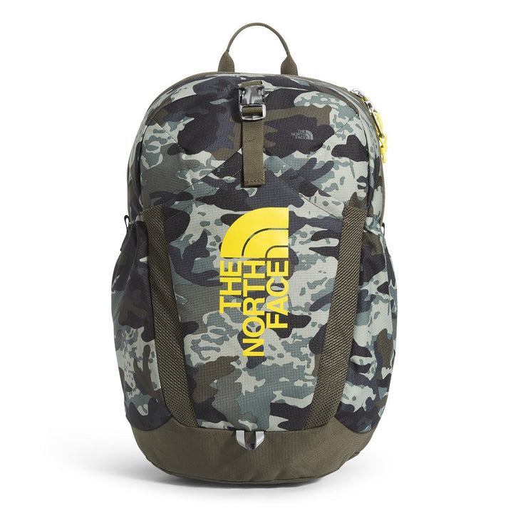 The North Face Youth Mini Recon Backpack (New Taupe Green Never Stop Camo Print/New Taupe Green)-Apparel-The North Face-031318 NSC-babyandme.ca