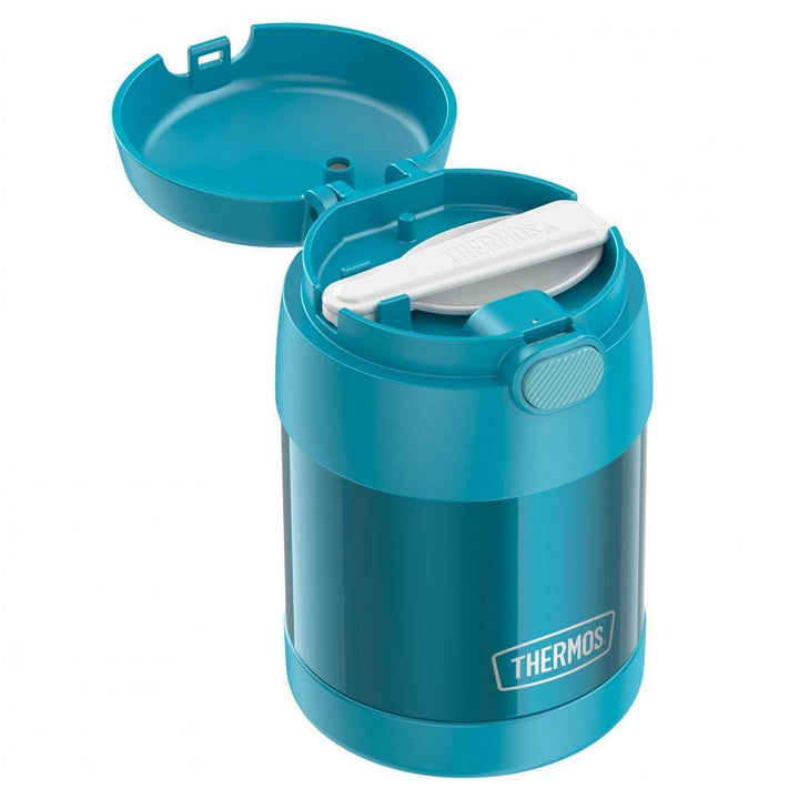 Thermos FUNtainer Stainless Steel Food Jar 10oz (Teal)-Feeding-Thermos-030026 TL-babyandme.ca