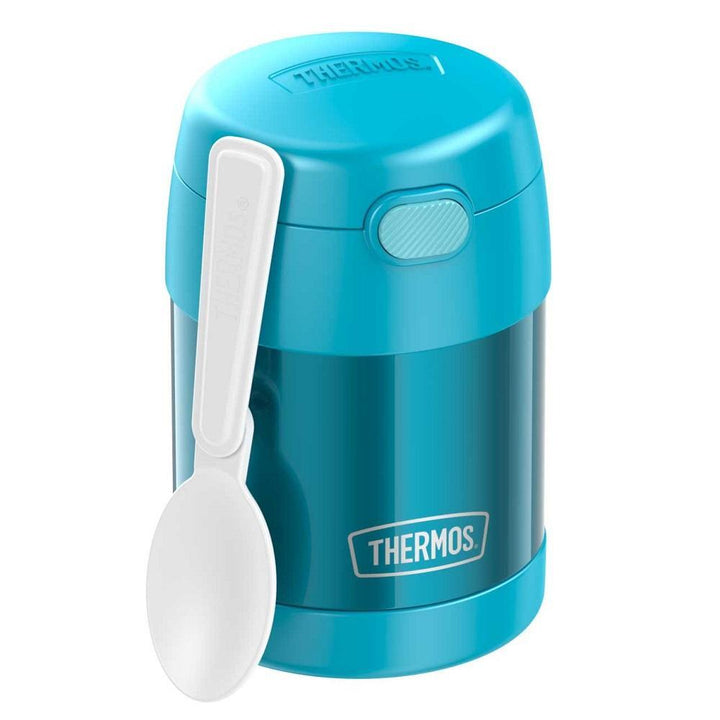 Thermos FUNtainer Stainless Steel Food Jar 10oz (Teal)-Feeding-Thermos-030026 TL-babyandme.ca