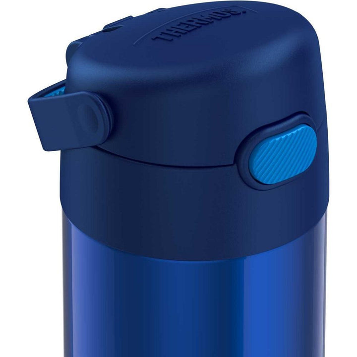 Thermos FUNtainer Water Bottle 12oz (Navy)-Feeding-Thermos-030027 NY-babyandme.ca