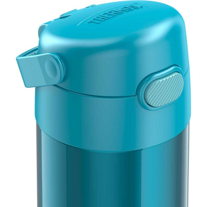 Thermos FUNtainer Water Bottle 12oz (Teal)-Feeding-Thermos-030027 TL-babyandme.ca