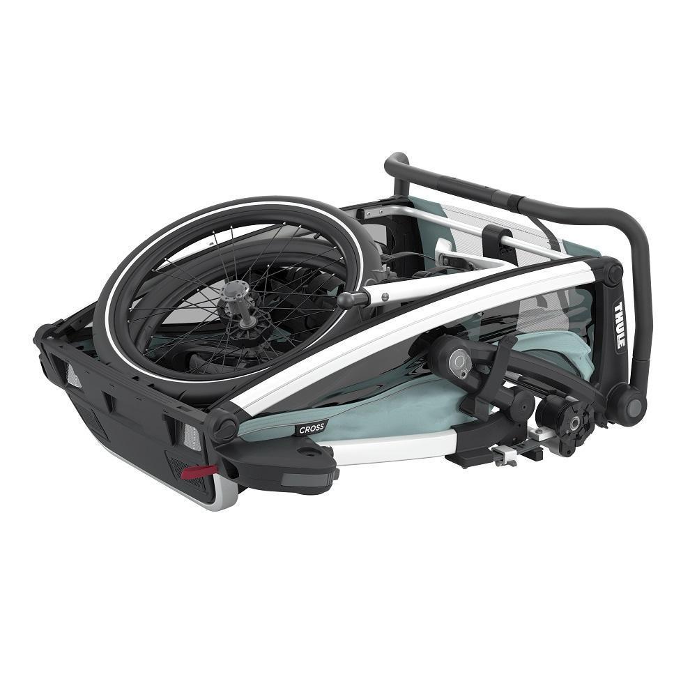 Thule Chariot Cross 2 (Alaska/Aluminum)-Gear-Thule-025134 AL-babyandme.ca