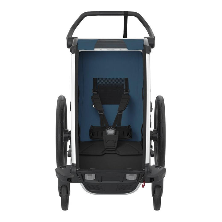 Thule Chariot Cross (Majolica Blue/Aluminum)-Gear-Thule-025133 MB-babyandme.ca