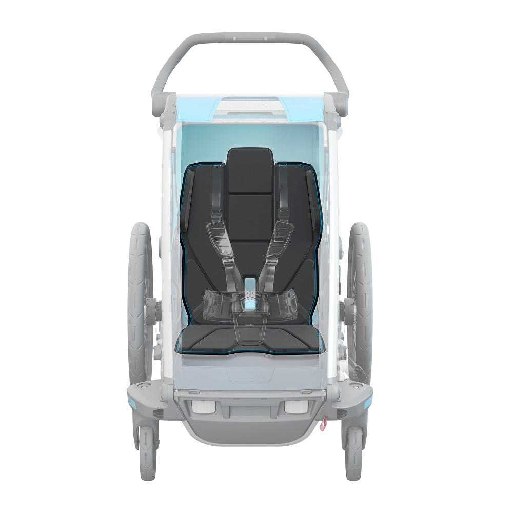 Thule Chariot Padding 1 (Black)-Gear-Thule-030992 BK-babyandme.ca