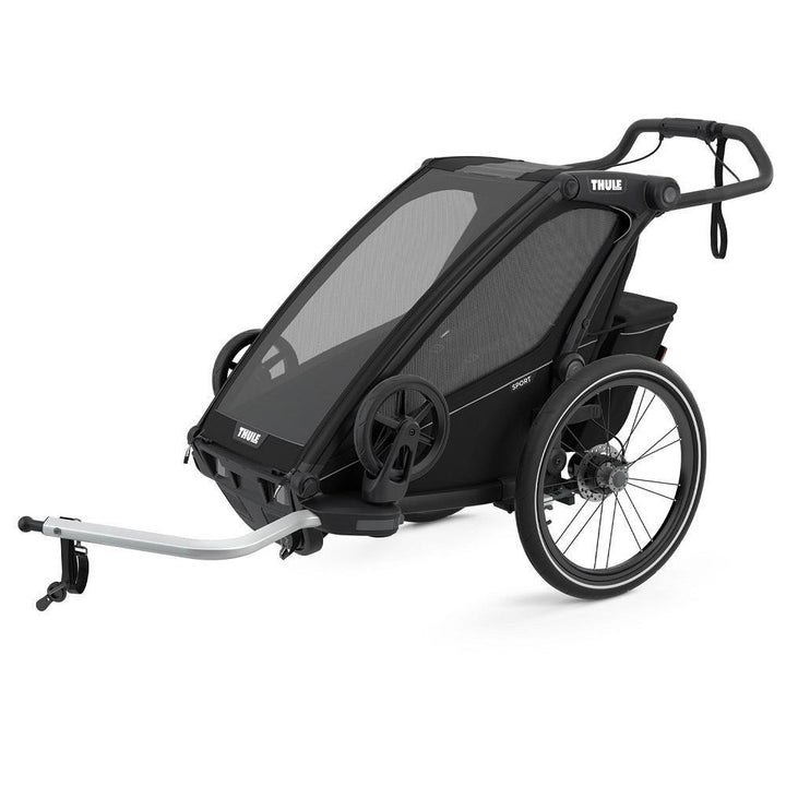 Thule Chariot Sport (Midnight Black/Black)-Gear-Thule-028415 MB-babyandme.ca