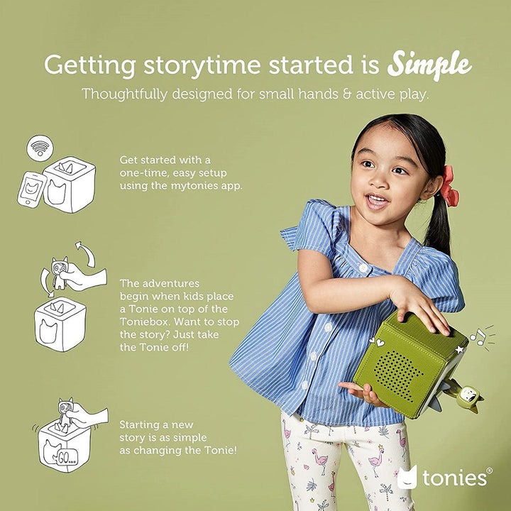 Tonies Toniebox Starter Set (Green)-Toys & Learning-Tonies-031051 GN-babyandme.ca