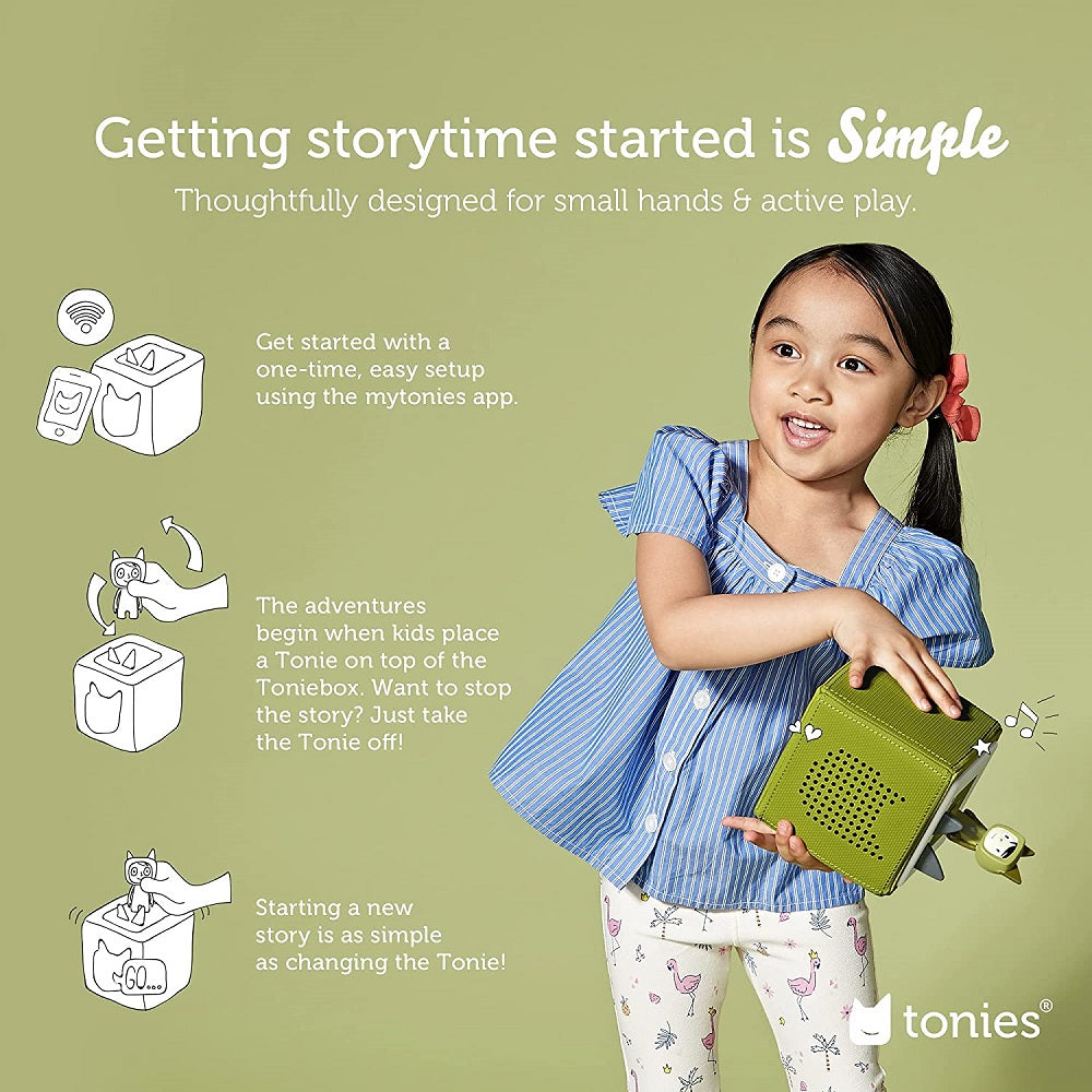 Tonies Toniebox Starter Set (Green)-Toys & Learning-Tonies-031051 GN-babyandme.ca
