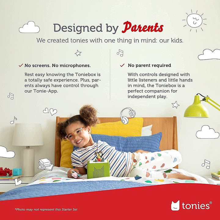 Tonies Toniebox Starter Set (Green)-Toys & Learning-Tonies-031051 GN-babyandme.ca