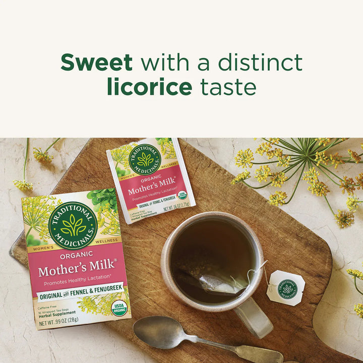 Traditional Medicinals Organic Mothers Milk Tea-16ct-Health-Traditional Medicinals-031857 MM-babyandme.ca