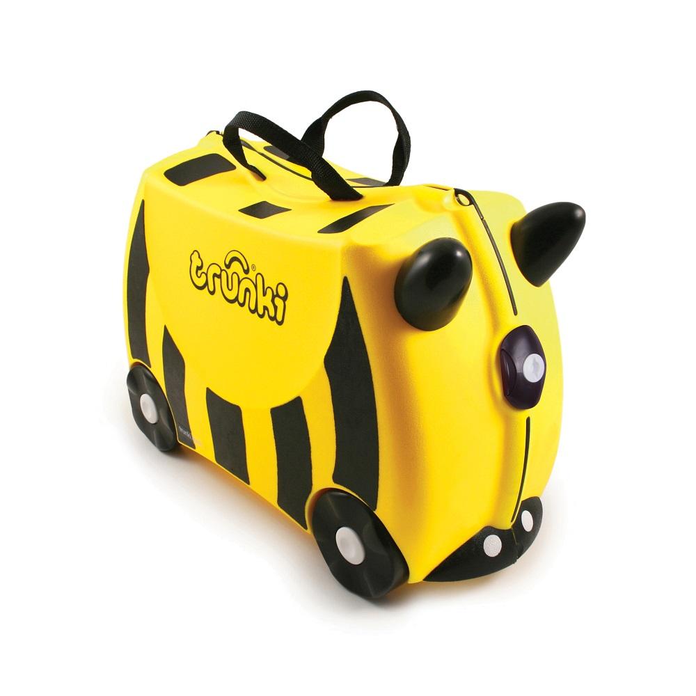 Trunki Ride-On Suitcase (Bernard Bee)-Toys & Learning-Trunki-011089 BE-babyandme.ca