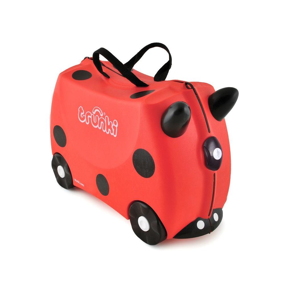 Trunki Ride-On Suitcase (Harley Ladybug)-Toys & Learning-Trunki-011089 LB-babyandme.ca