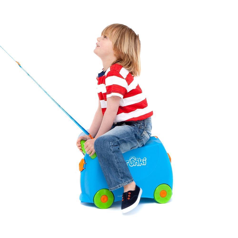 Trunki Ride-On Suitcase (Terrance)-Toys & Learning-Trunki-011089 TE-babyandme.ca