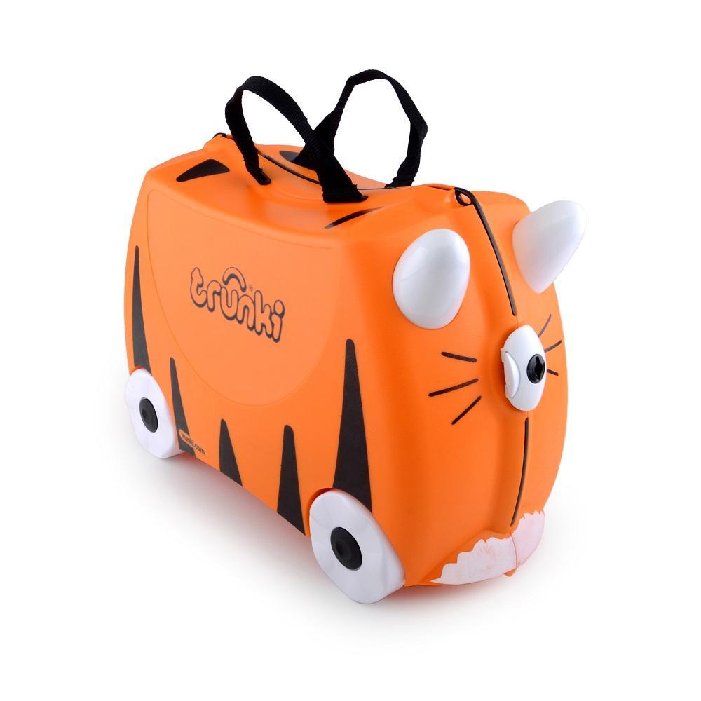 Trunki Ride-On Suitcase (Tipu Tiger)-Toys & Learning-Trunki-011089 TG-babyandme.ca
