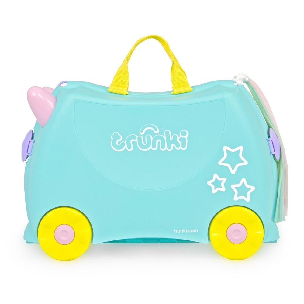 Trunki Ride-On Suitcase (Una the Unicorn)-Toys & Learning-Trunki-011089 UN-babyandme.ca