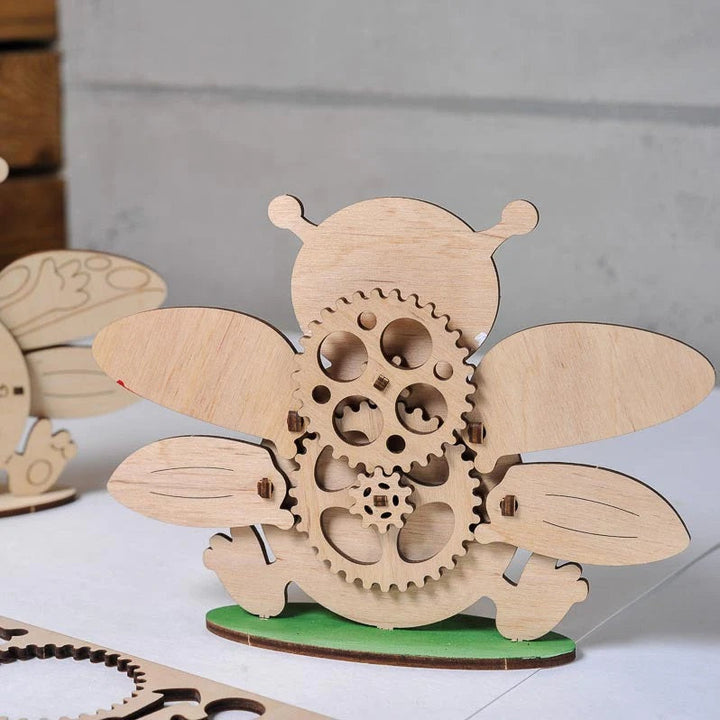 UGears 4Kids Colouring Model (Clock) - FINAL SALE-Toys & Learning-UGears-031120 CL-babyandme.ca