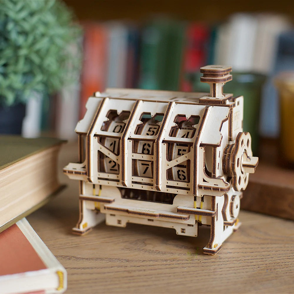 UGears STEMLab Educational Mechanical Model Kit (Counter) babyandme