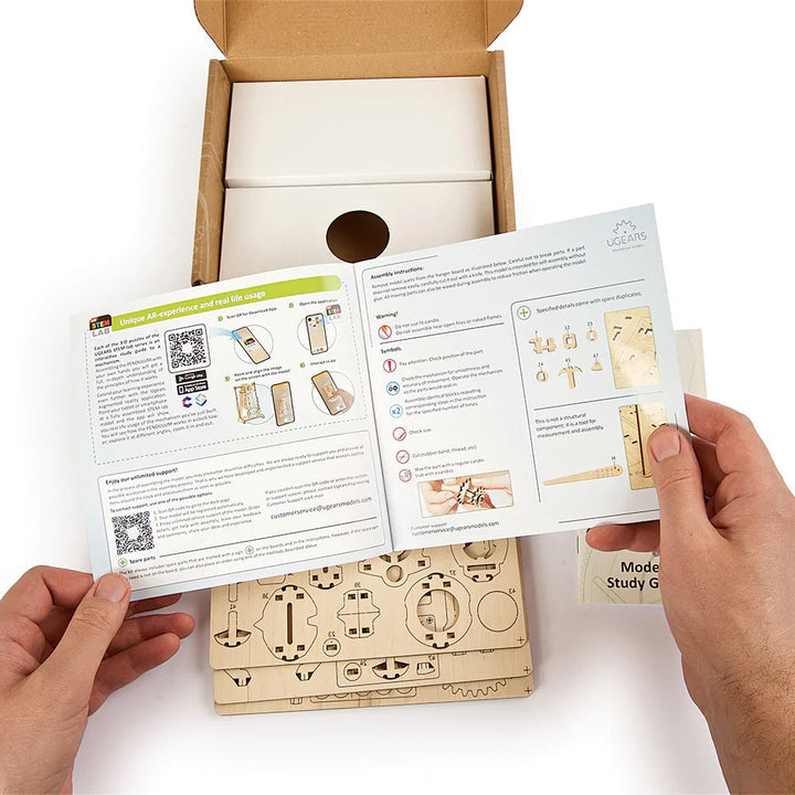 UGears STEM-Lab Educational Mechanical Model Kit (Pendulum) - FINAL SALE-Toys & Learning-UGears-031106 PE-babyandme.ca