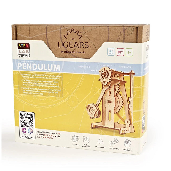 UGears STEM-Lab Educational Mechanical Model Kit (Pendulum) - FINAL SALE-Toys & Learning-UGears-031106 PE-babyandme.ca