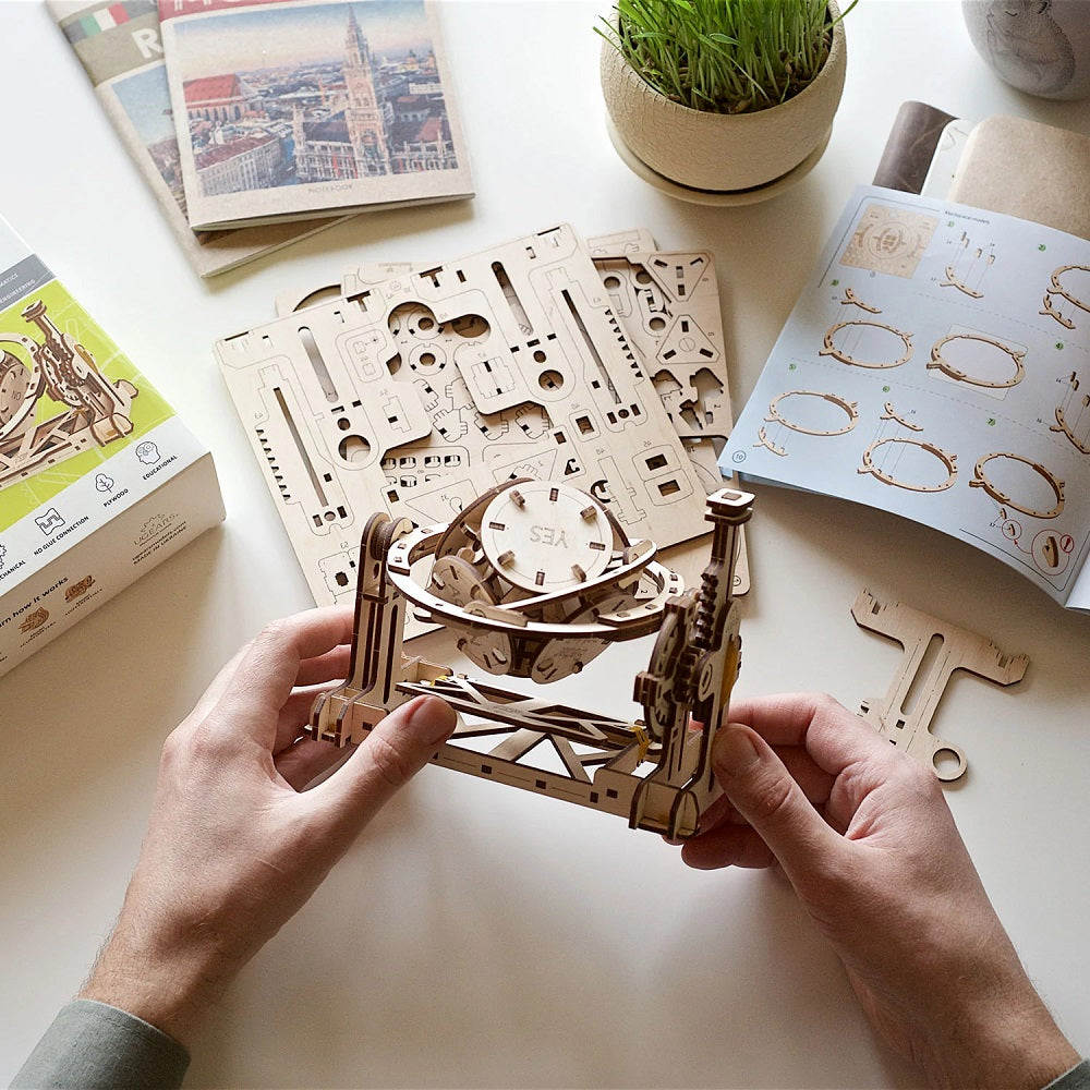 UGears STEMLab Educational Mechanical Model Kit (Random Generator