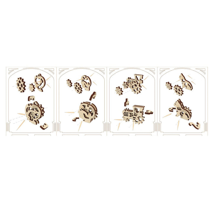 UGears U-Fidgets Set (Tribiks) - FINAL SALE-Toys & Learning-UGears-031105 TR-babyandme.ca