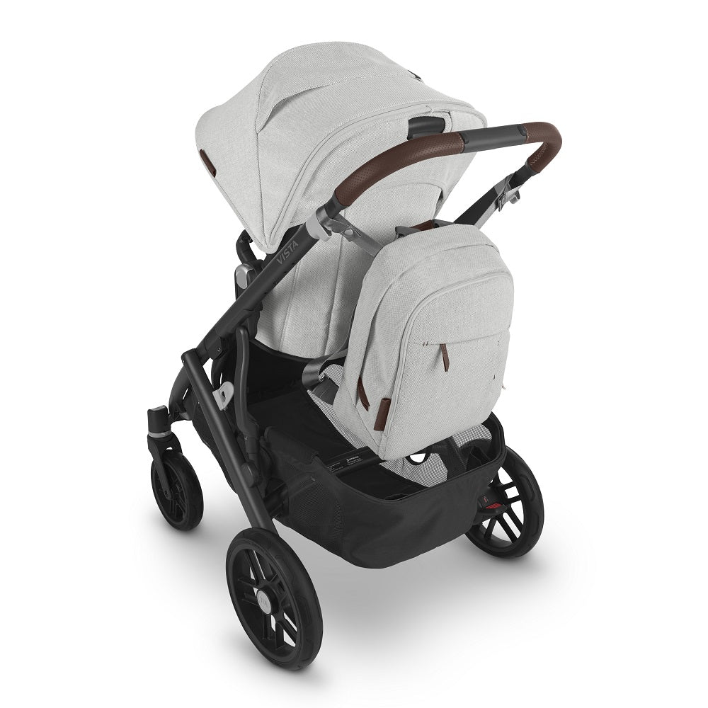 UPPAbaby Changing Backpack (Anthony - White & Grey Chenille)-Gear-UPPAbaby-026255 AN-babyandme.ca