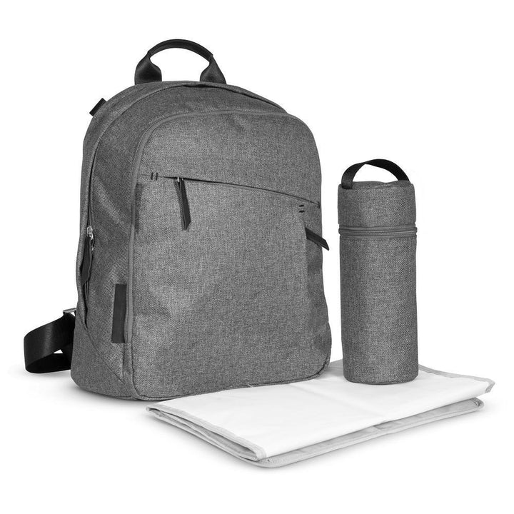 UPPAbaby Changing Backpack (Jordan - Charcoal Melange)-Gear-UPPAbaby-026255 JD-babyandme.ca