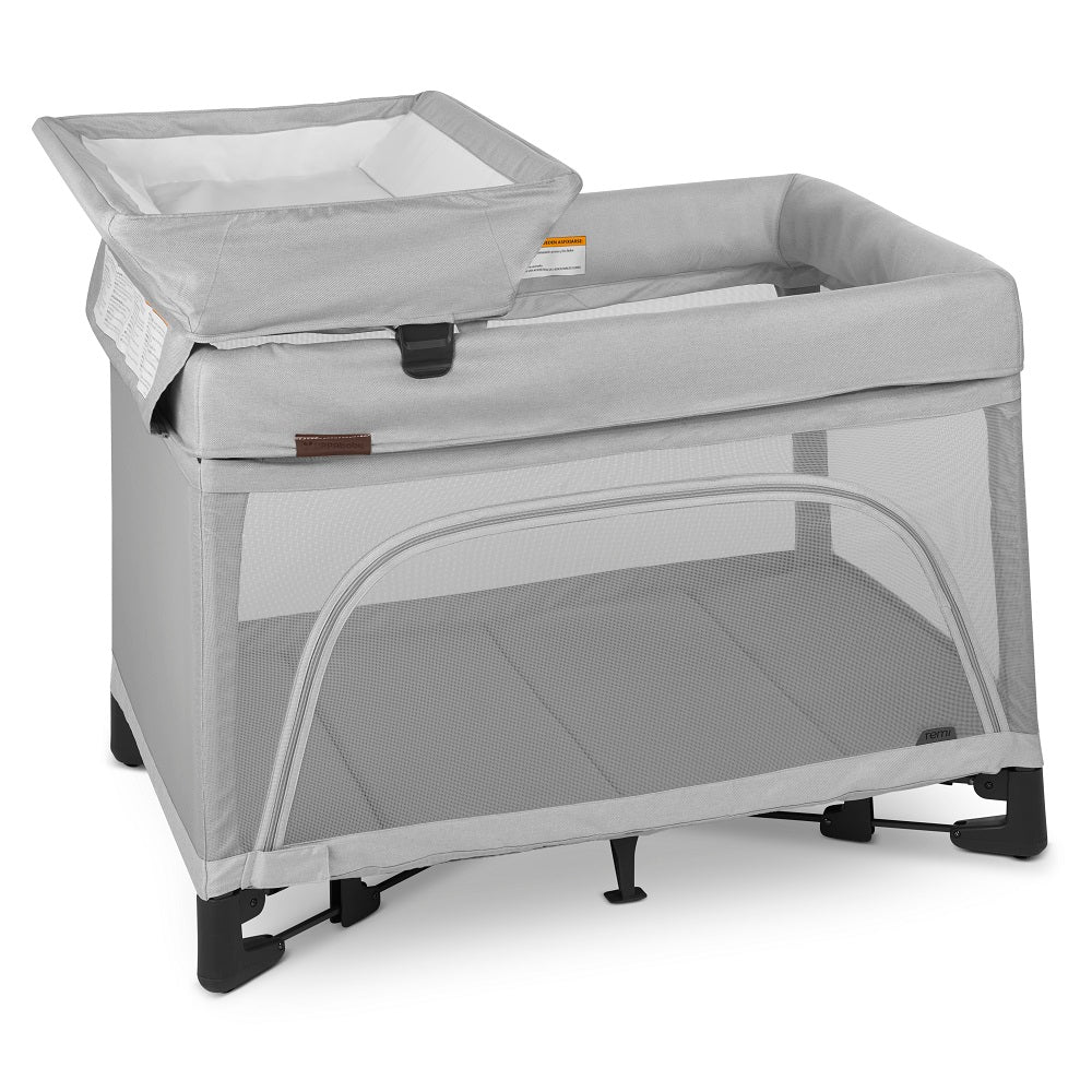 UPPAbaby REMI Changing Station (Charlie - Sand Melange)-Gear-UPPAbaby-031358 CH-babyandme.ca
