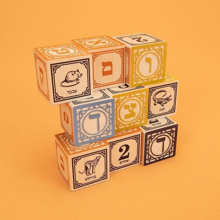 Uncle Goose Hebrew Blocks-Toys & Learning-Uncle Goose-003013 HB-27-babyandme.ca