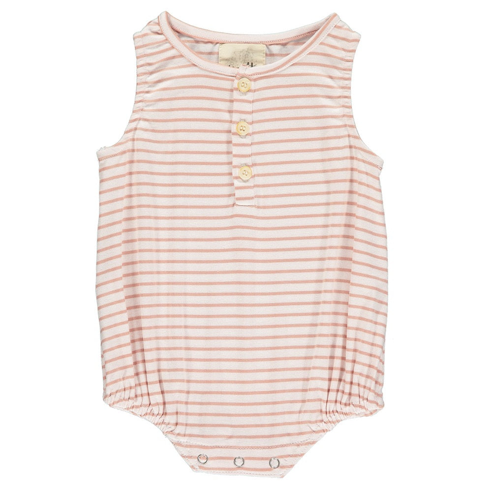 Vignette Bryn Bubble (Pink Stripe)-Apparel-Vignette--babyandme.ca
