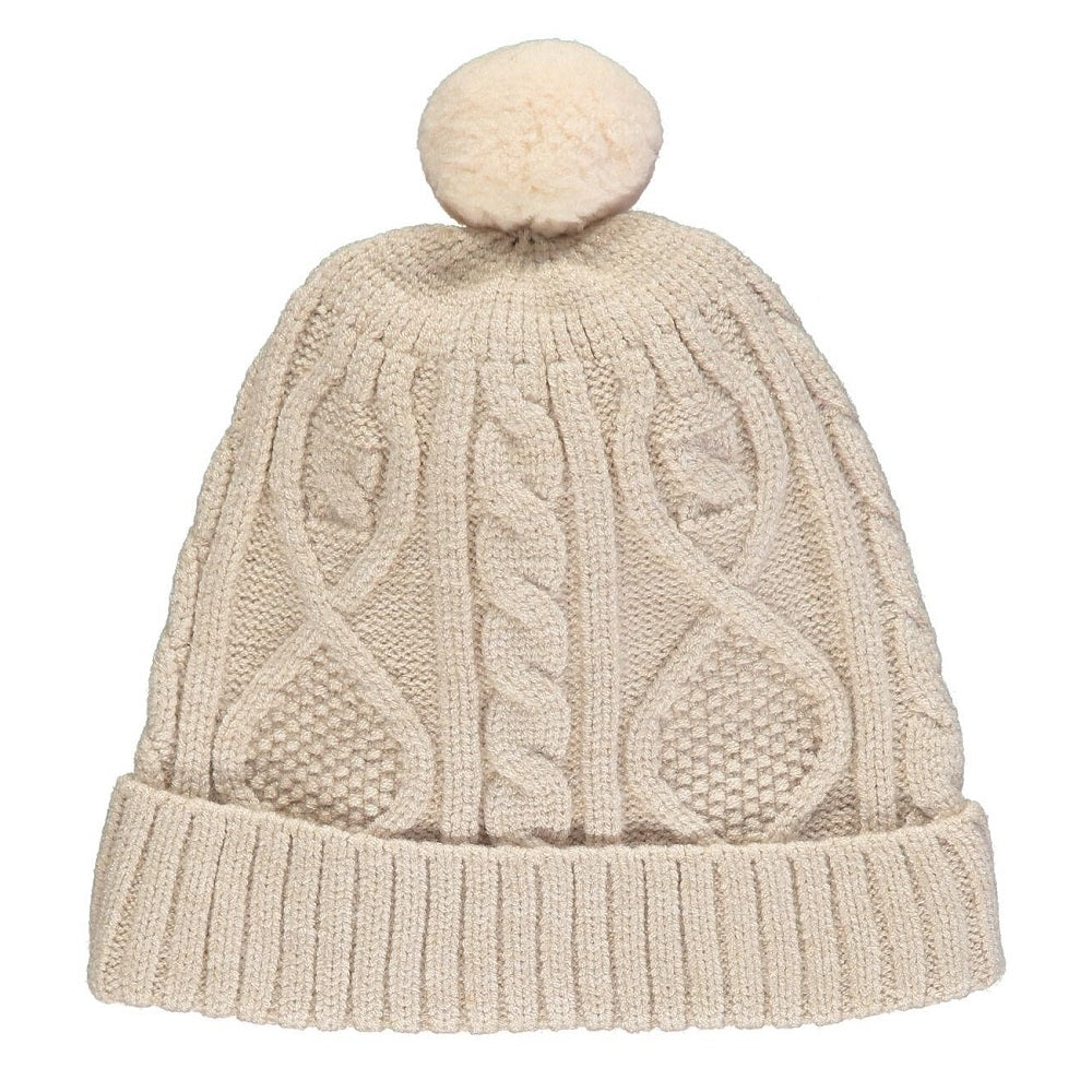 Vignette Maddy Knit Hat (Oatmeal)-Apparel-Vignette--babyandme.ca