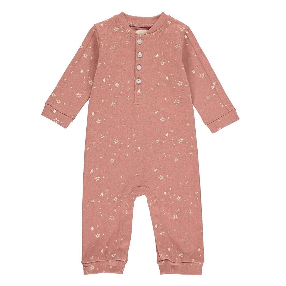 Vignette Mary Playsuit (Rose Star) - FINAL SALE-Apparel-Vignette--babyandme.ca