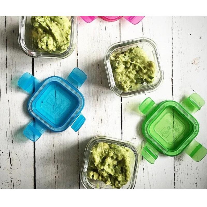 Wean Green Wean Cubes 4oz (2 Pack -Blueberry/Pea)-Feeding-Wean Green-026359 PB-babyandme.ca