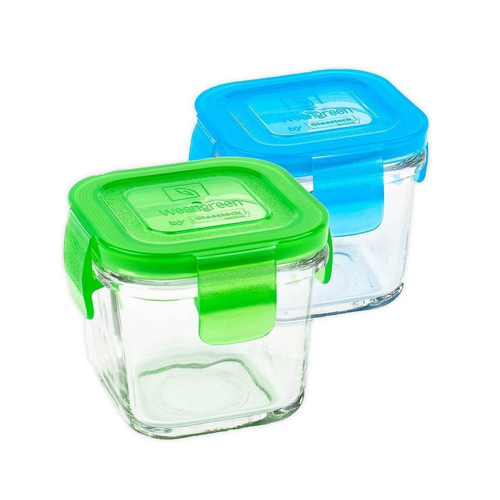 Wean Green Wean Cubes 4oz (2 Pack -Blueberry/Pea)-Feeding-Wean Green-026359 PB-babyandme.ca