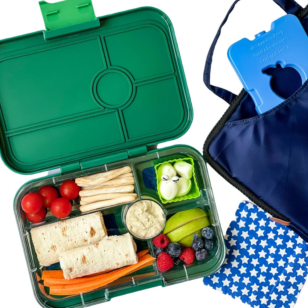 Yumbox Tapas (Greenwich Green)-Feeding-Yumbox-024175 GR-babyandme.ca