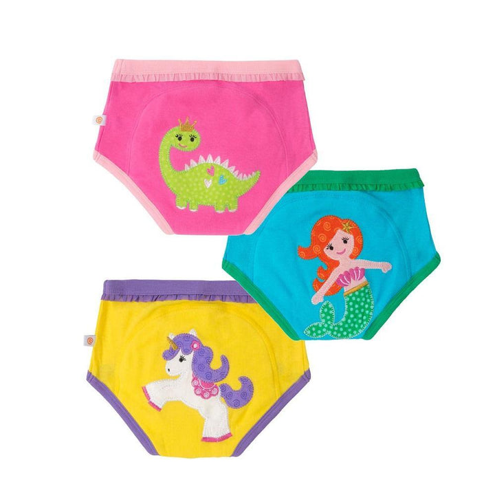 ZOOCCHINI Organic Potty Training Pants Set (Fairy Tails)-Bath-ZOOCCHINI--babyandme.ca
