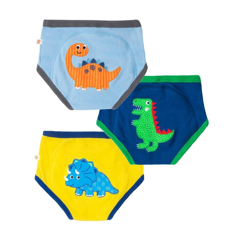 ZOOCCHINI Organic Potty Training Pants Set (Jurassic Pals)-Bath-ZOOCCHINI--babyandme.ca