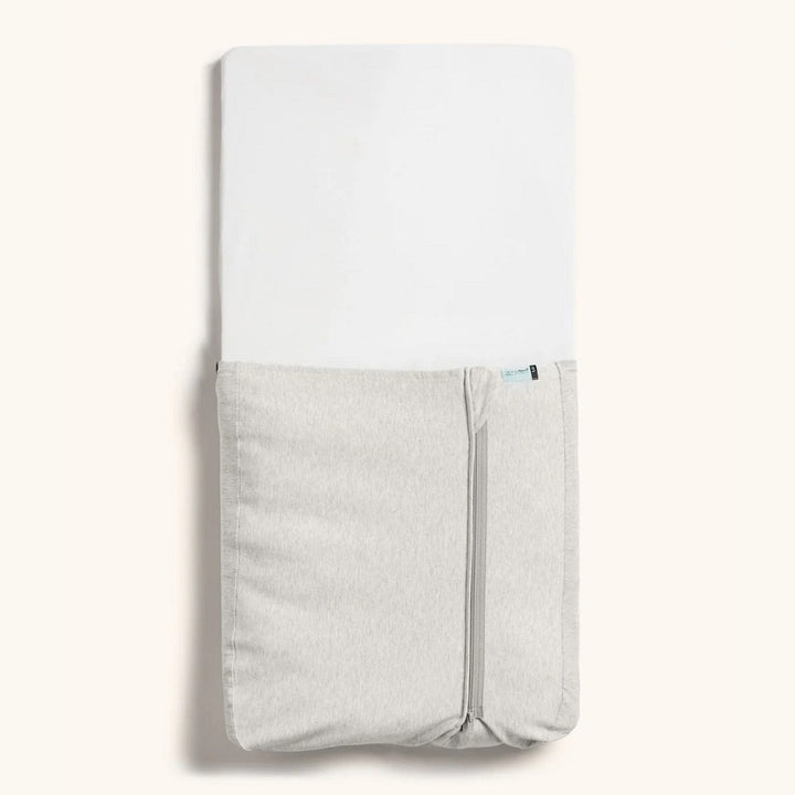 ergoPouch Bassinet Baby Tuck Sheet (Grey Marle)-Nursery-ergoPouch-031019 GM-babyandme.ca