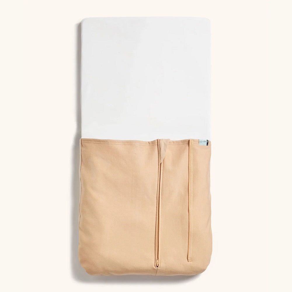 ergoPouch Crib Baby Tuck Sheet (Wheat)-Nursery-ergoPouch-031020 WT-babyandme.ca